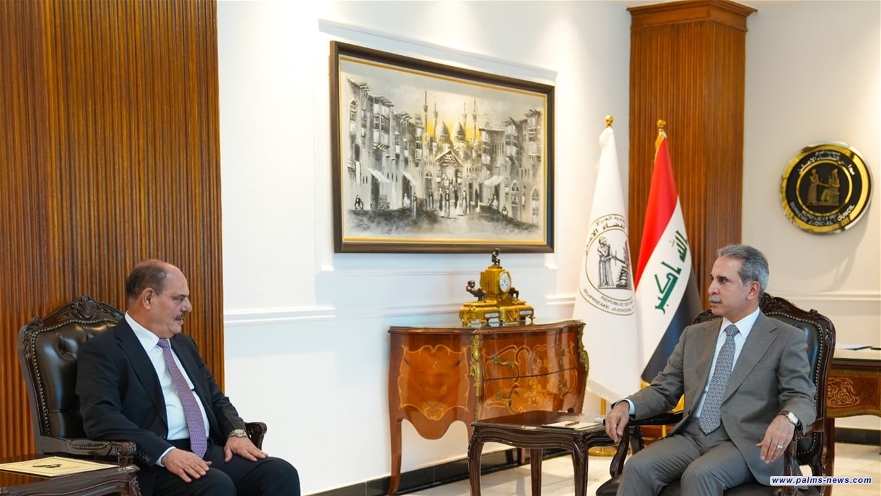 رئيس مجلس القضاء يبحثُ إجراءات حرية الإعلام مع نقيب الصحفيين في بغداد